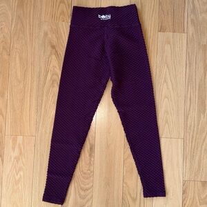 Booty by Brabants Croco Blackberry Purple leggings